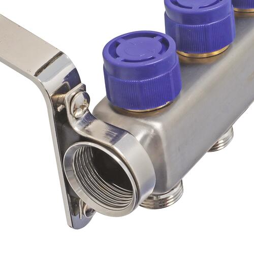 Collecteur PCBT 6 départs en inox - SOMATHERM